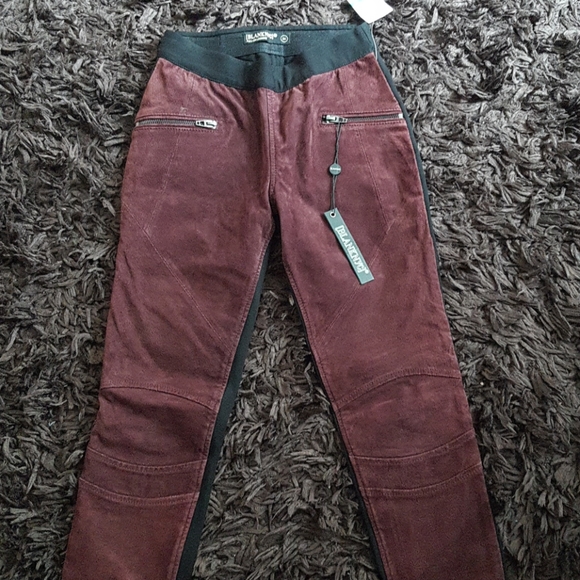 Suede leggings - Picture 6 of 12